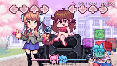 FNFDoki Doki Takeover模组