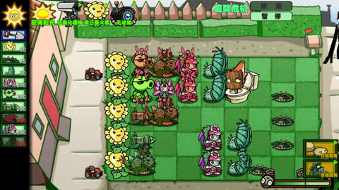 狂野植物战争游戏