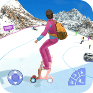 雪山滑冰者游戏 1.0 安卓版