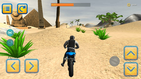 沙漠摩托车驾驶游戏