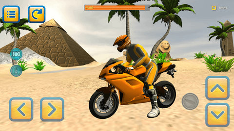 沙漠摩托车驾驶游戏