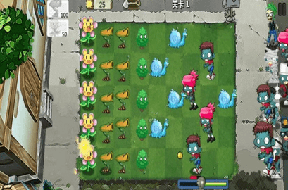 植物攻击战游戏
