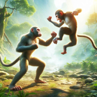 猴子忍者格斗游戏