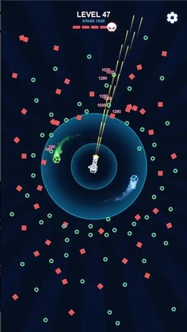 太空战争自动射击街机游戏